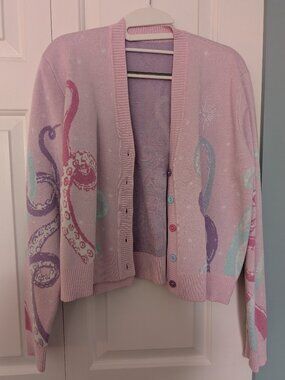 Black Milk Space Tentacles Pastel cardigan BNWT